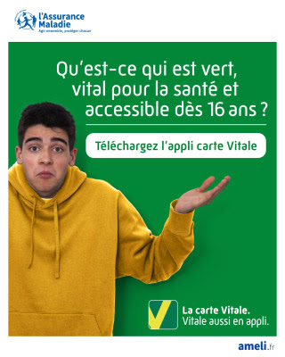 Carte Vitale advertising creative