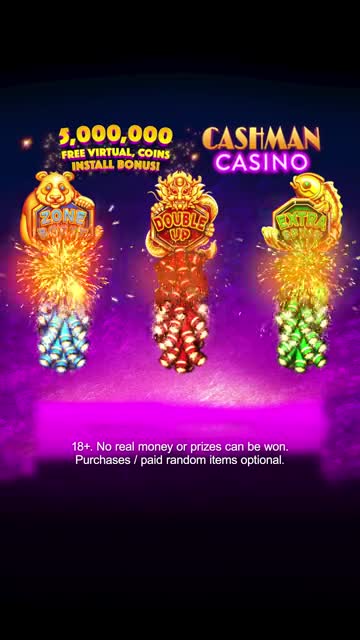 Cashman Casino Slots Games 广告素材
