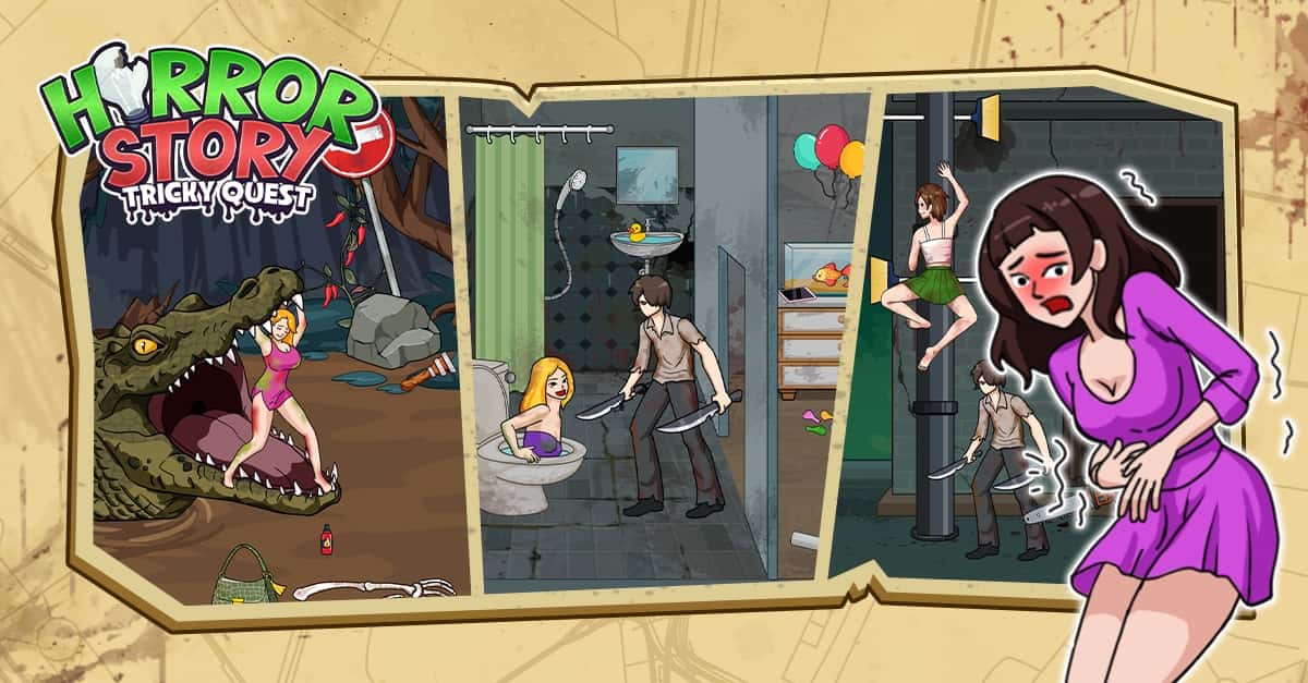 Fear Story: Tricky Quest ad creative