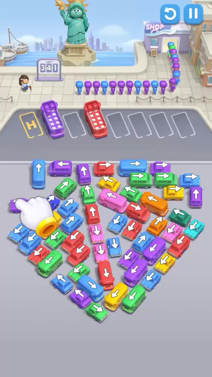 Bus Fever-Car Jam Escape 广告素材
