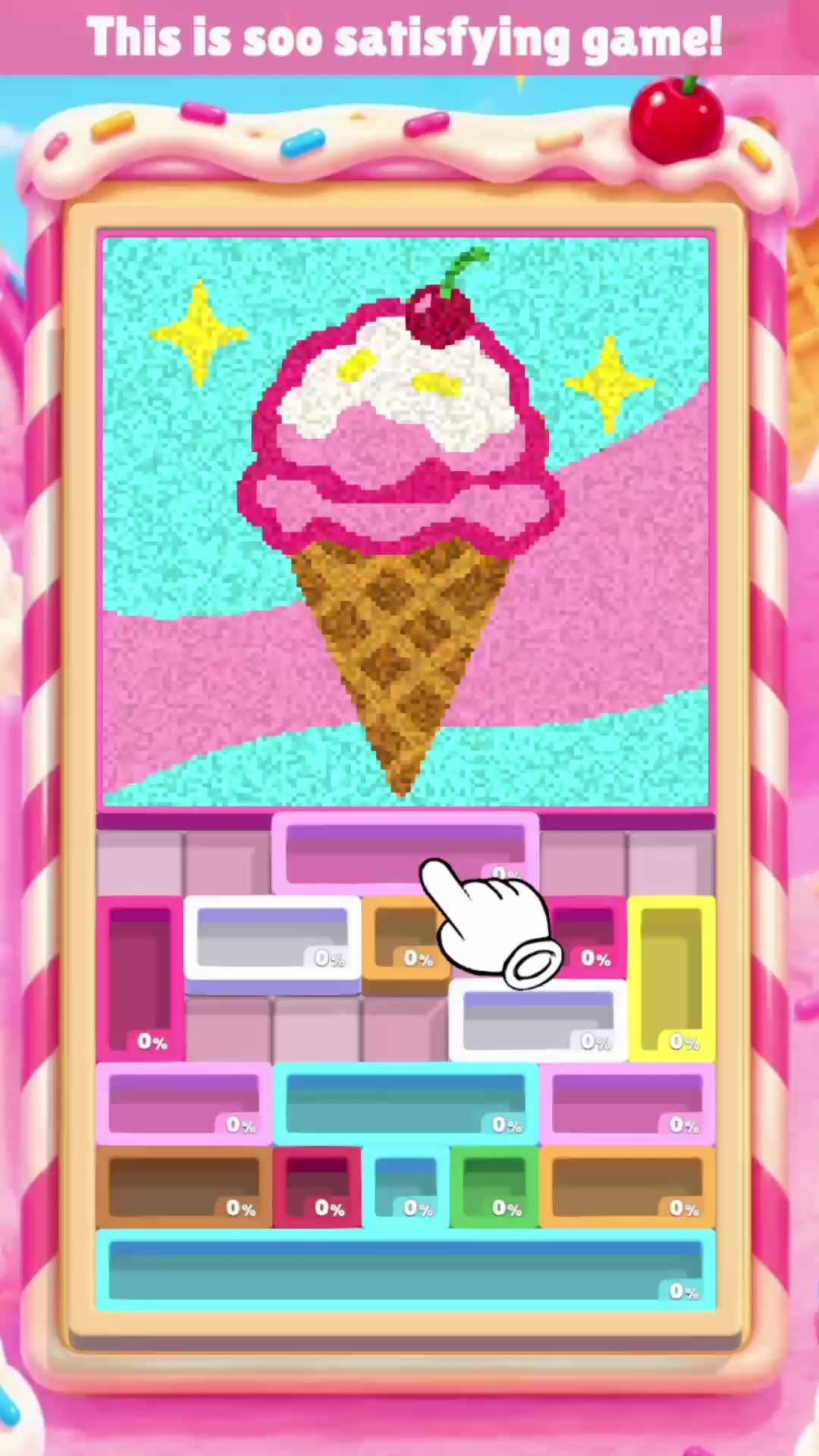 Sand Blocks: Drop Puzzle 广告素材