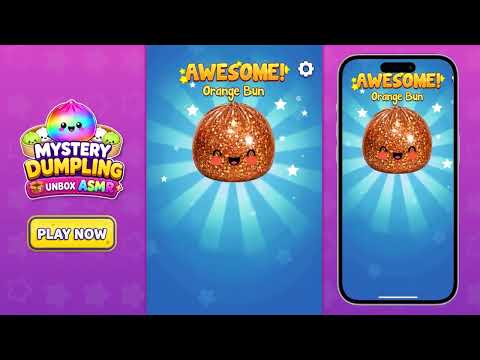 Mystery Dumpling: Unbox ASMR advertising creative