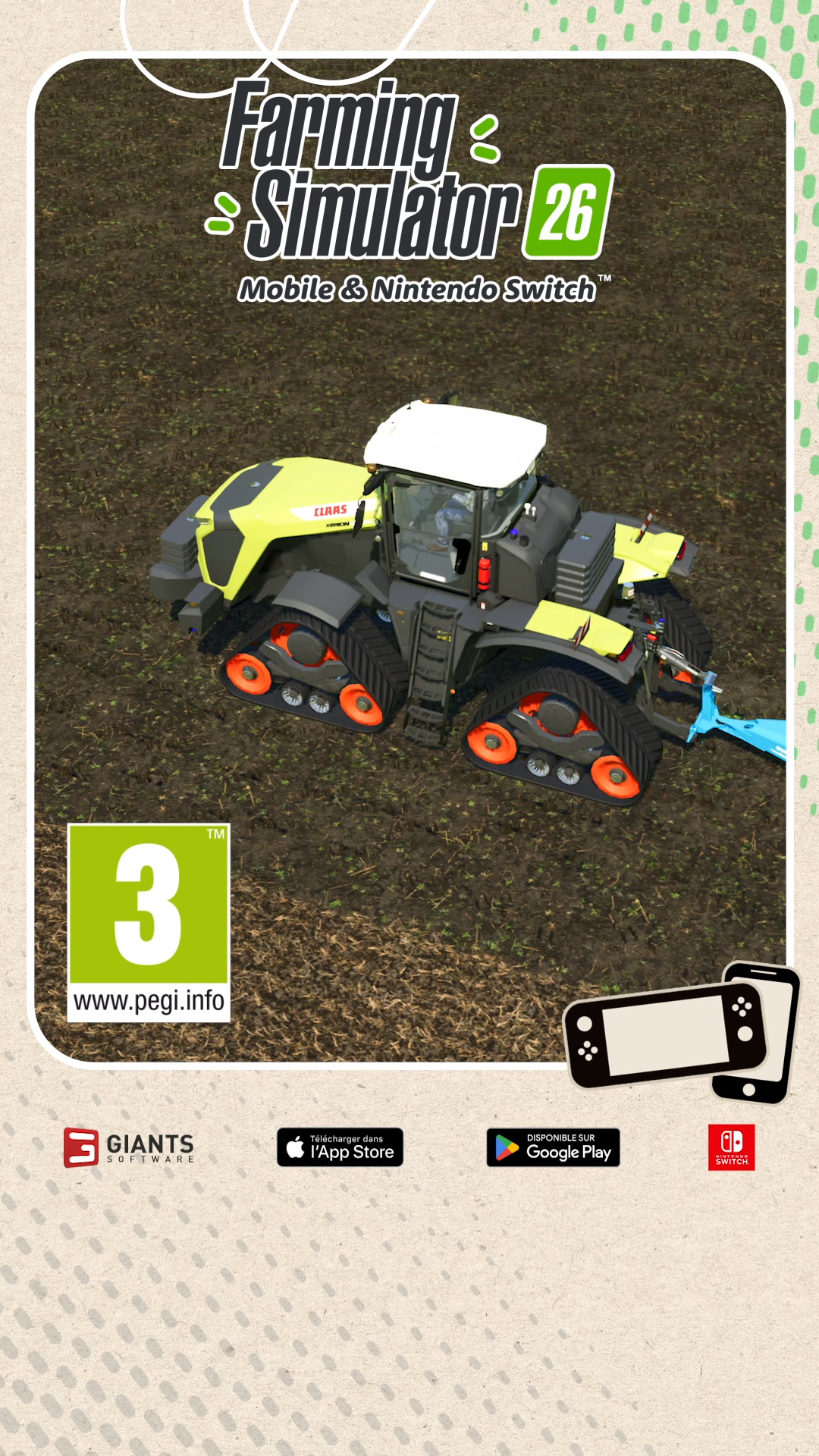 Farming Simulator 26 Mobile advertising creative