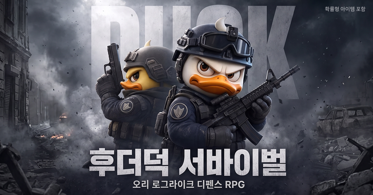 후더덕 서바이벌 广告素材
