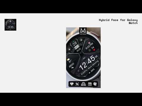 MD326 3D Modern Watch Face advertising creative