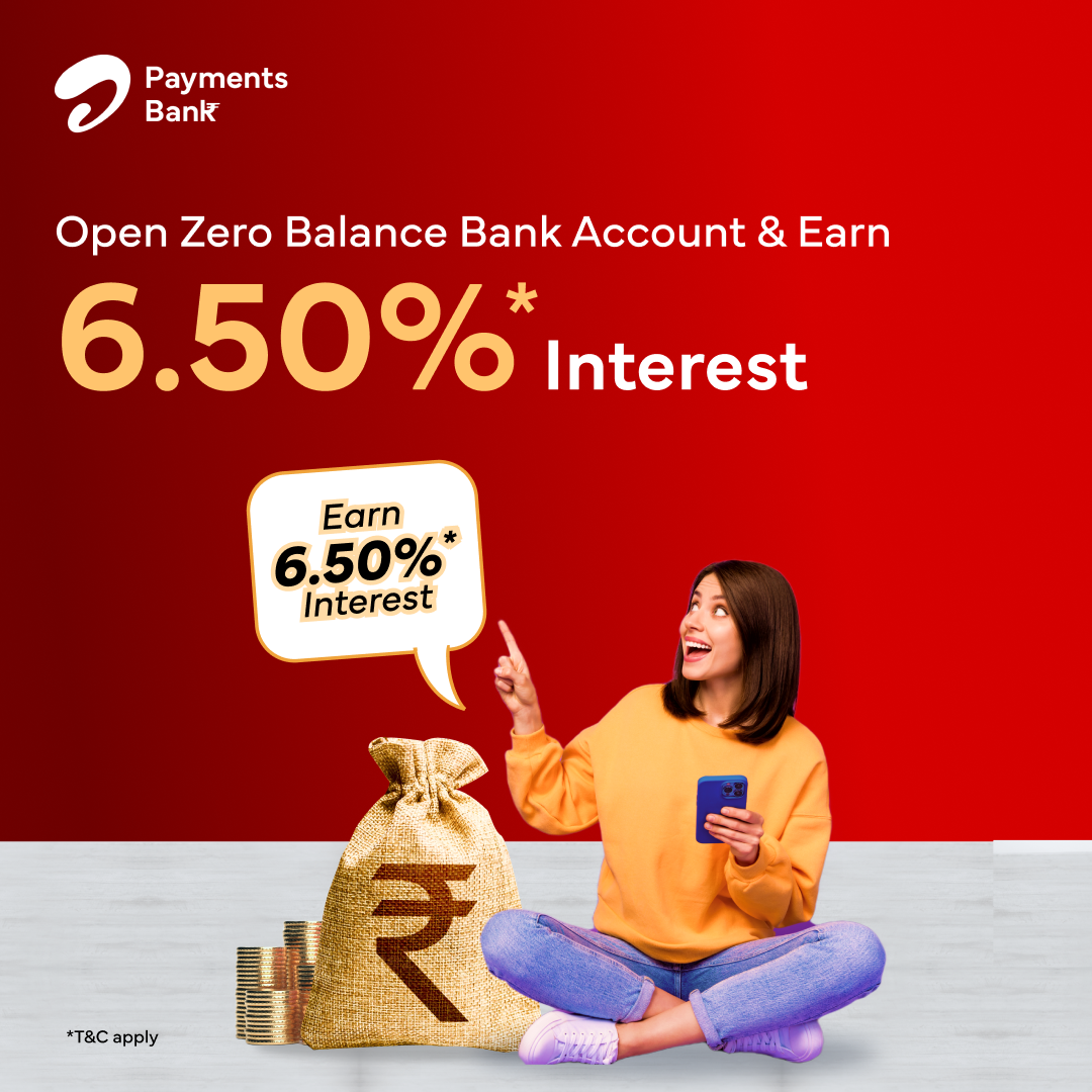 Airtel: Recharge, Bank & Loans advertising creative