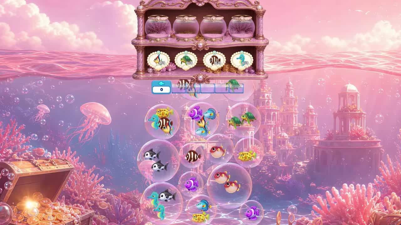 Fish Sort Puzzle: Match Games 广告素材