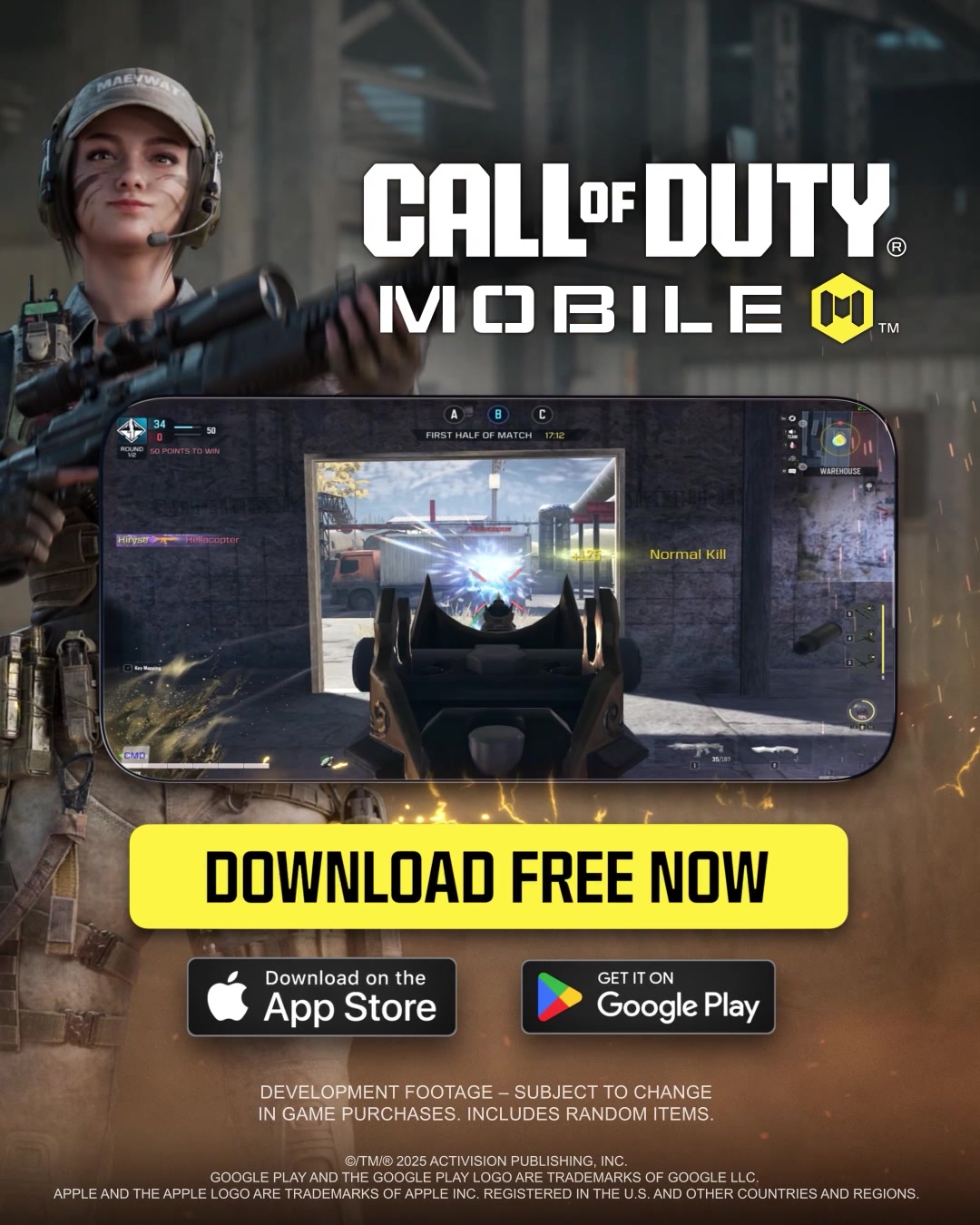 Call of Duty®: Mobile 广告素材
