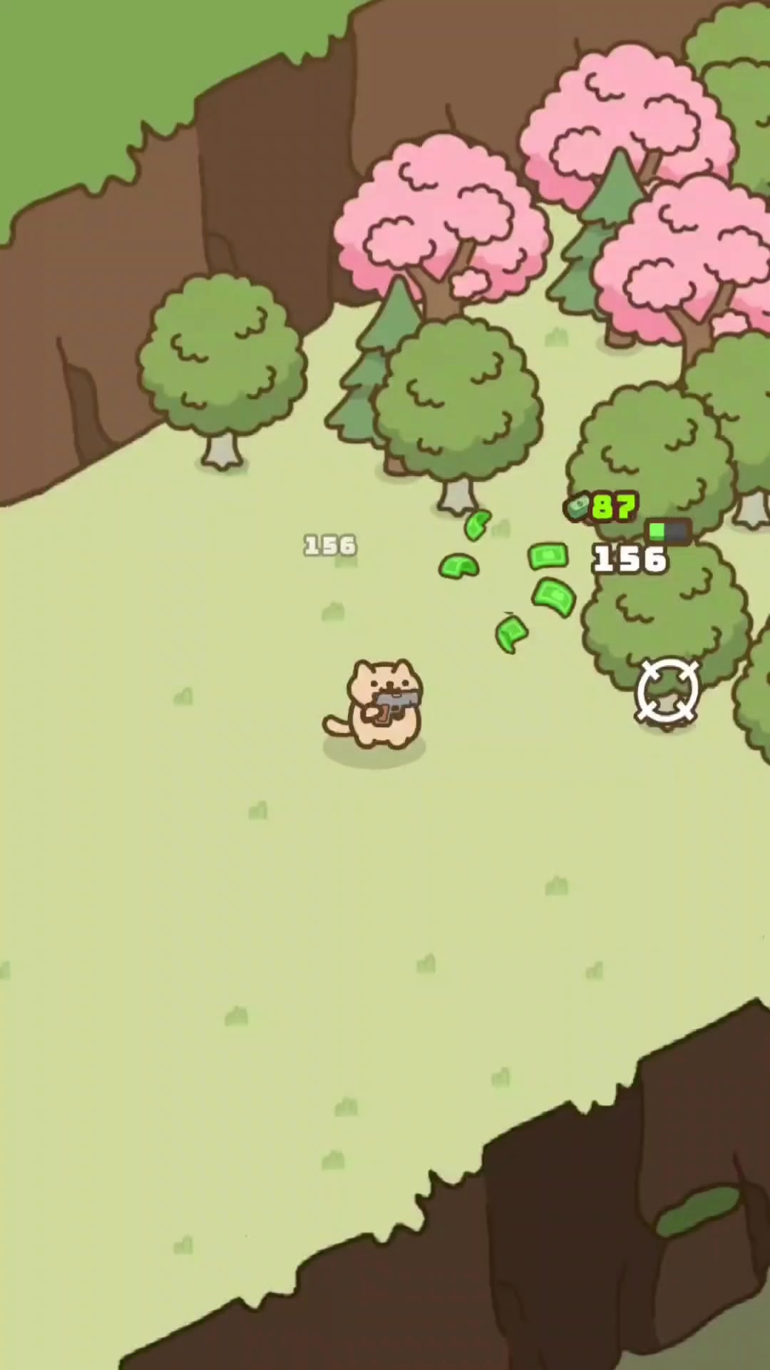 Idle Cat Gunner: Shooter RPG advertising creative
