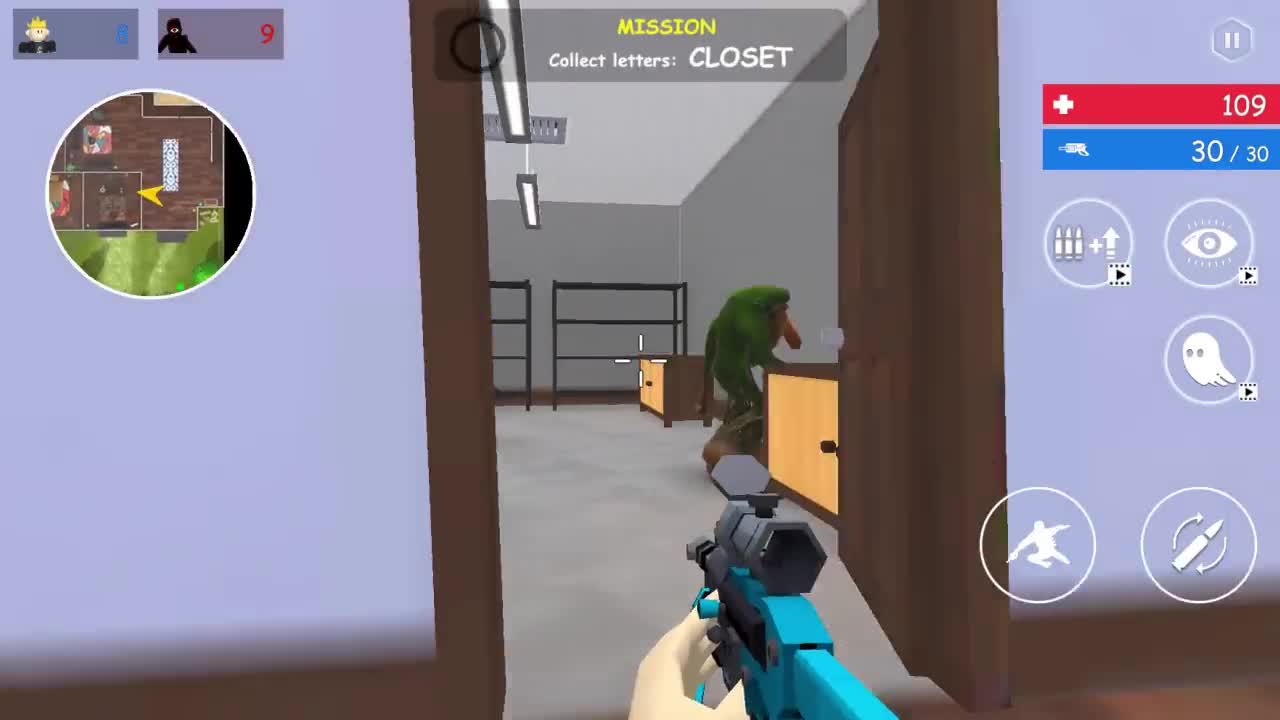 Monster Shooter: Survival FPS ad creative
