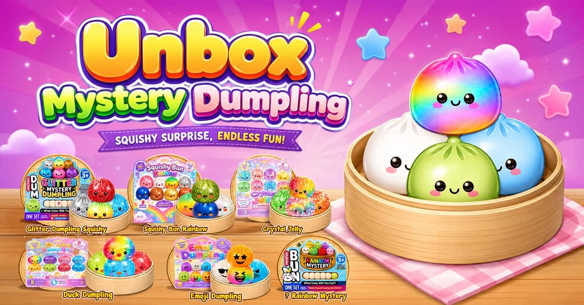 Mystery Dumpling: Unbox ASMR advertising creative
