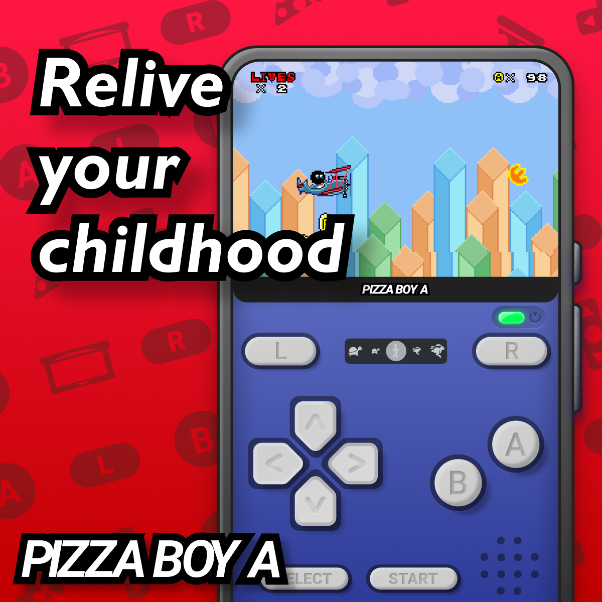 Pizza Boy A Pro 广告素材