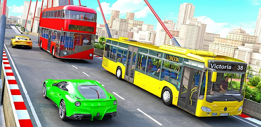 Real Bus Simulator : Bus Games 广告素材