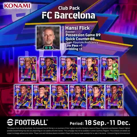eFootball™ advertising creative