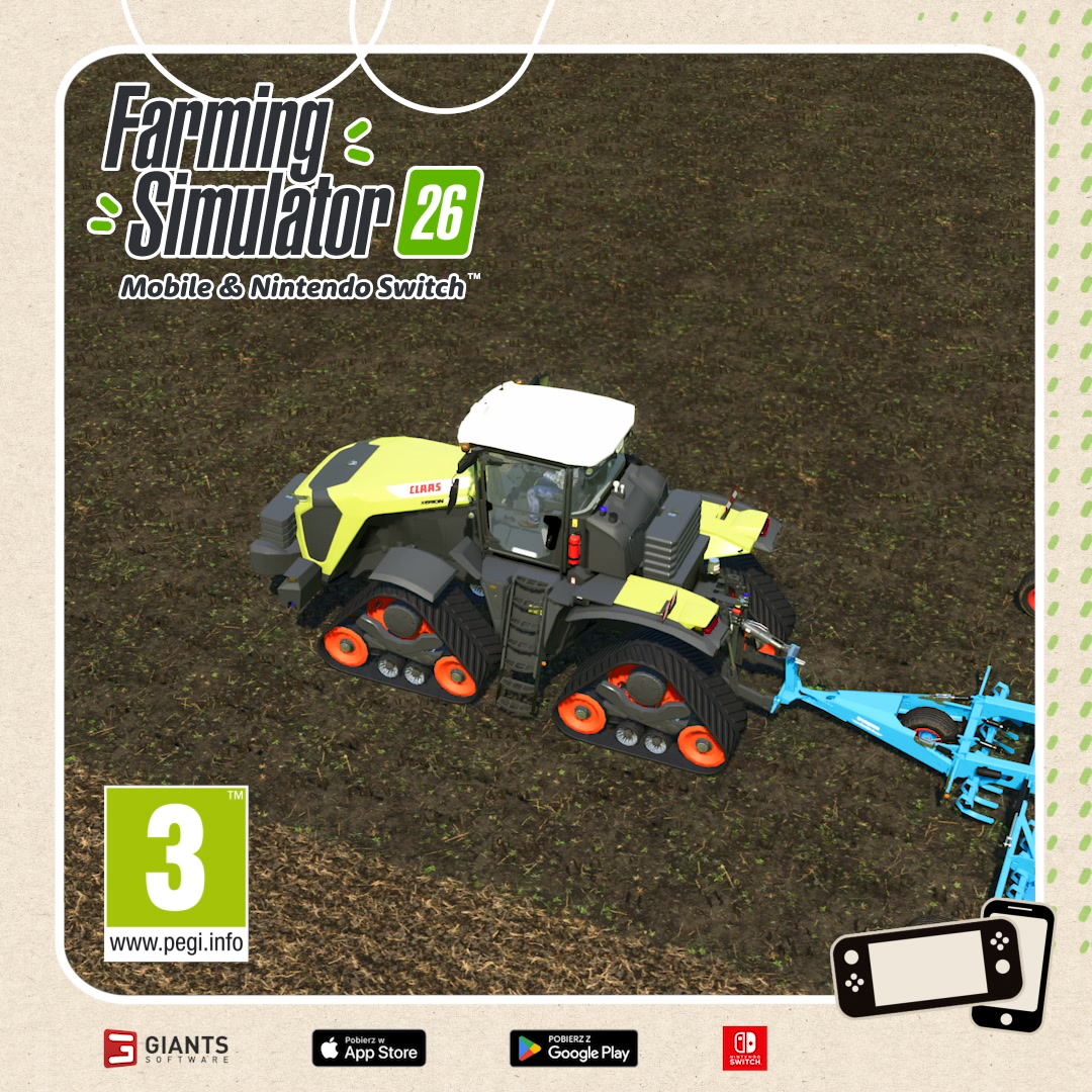 Farming Simulator 26 Mobile advertising creative