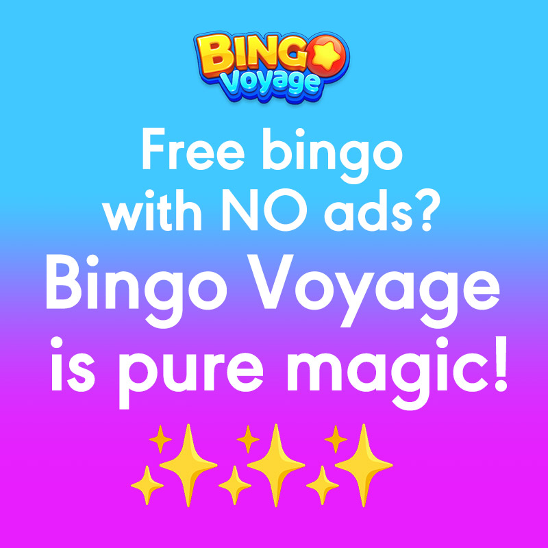 Bingo Voyage - Live Bingo Game advertising creative