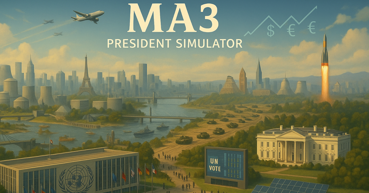 MA 3 – President Simulator PRO advertising creative