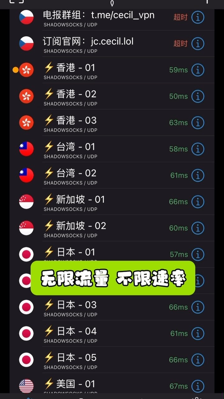 Shadowrocket 广告素材