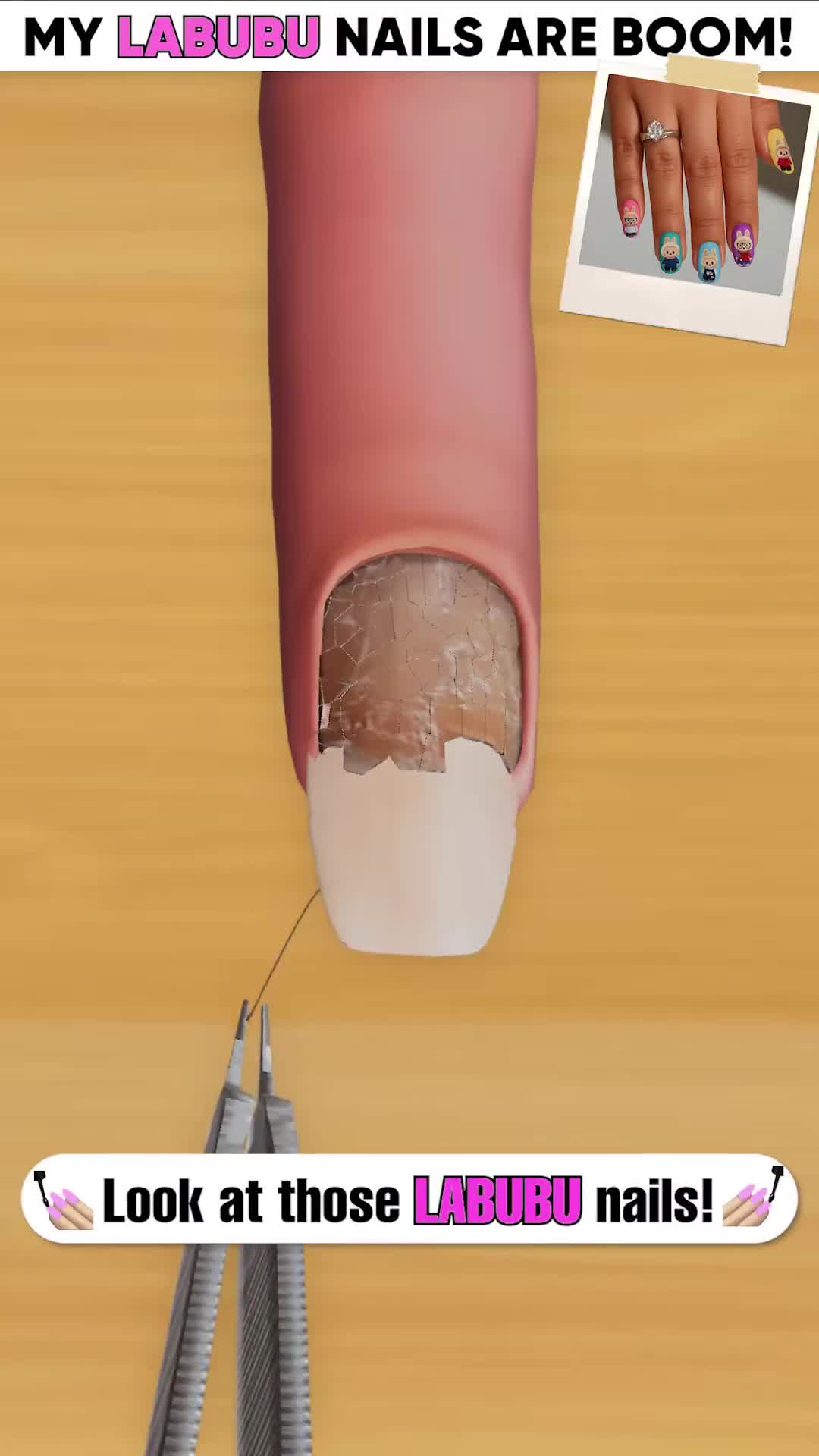 Acrylic Nails: Nail Salon ad creative