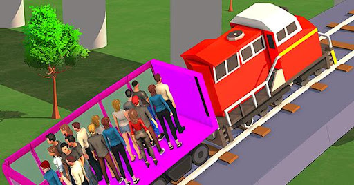 Passenger Express Train Game advertising creative