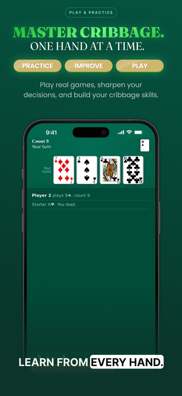 Cribbage Coach ad creative 2