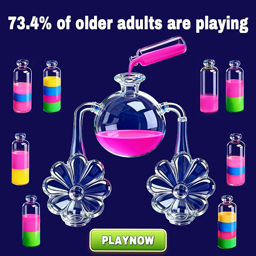 Water Sort: Color Match 广告素材