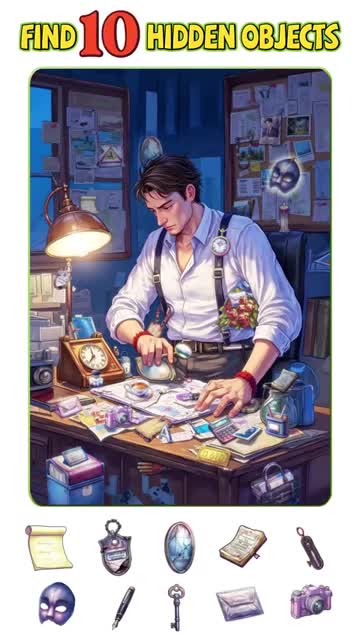 Hidden Object Games: Seek It advertising creative