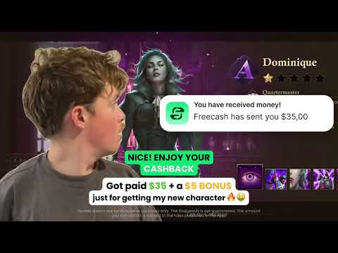 Freecash - Get Paid Real Money 广告素材