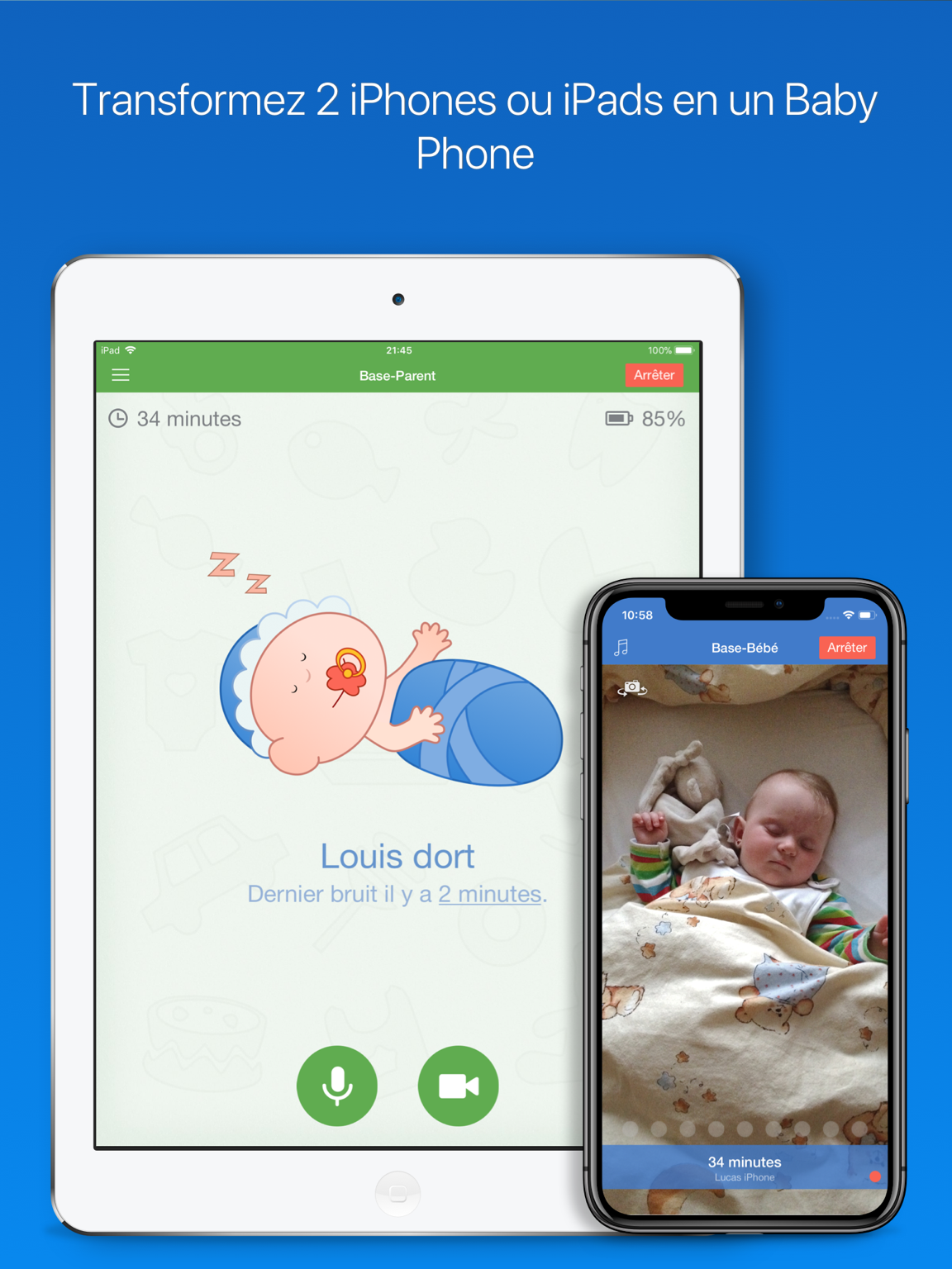 Baby Monitor 3G advertising creative 2