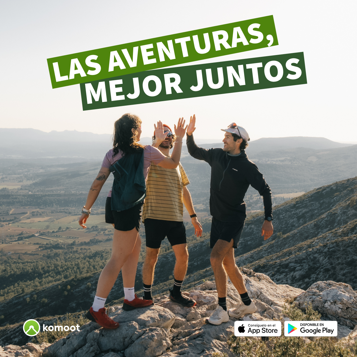 komoot - hike, bike & run advertising creative