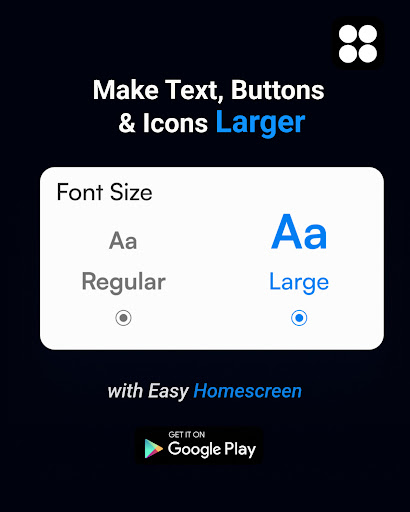 Easy Homescreen advertising creative