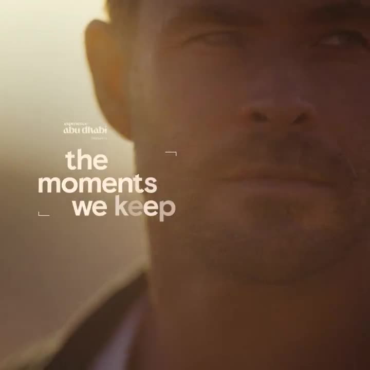 Experience Abu Dhabi ad creative