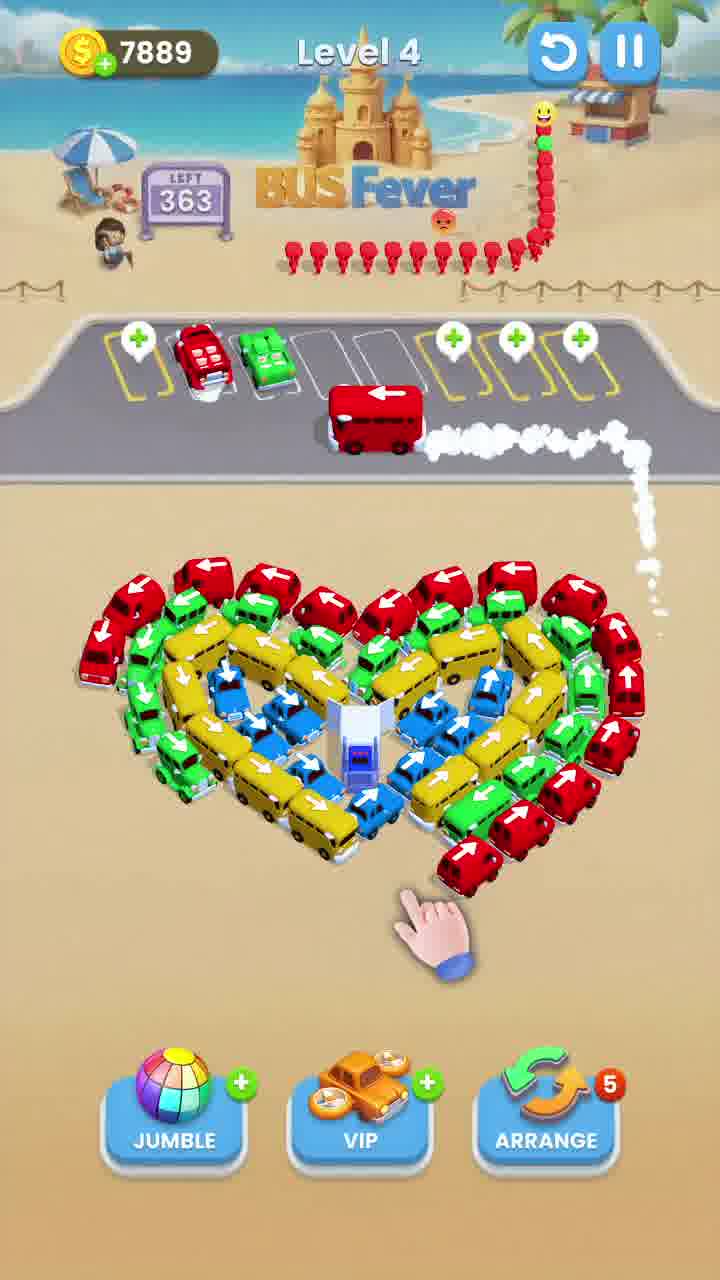 Bus Fever-Car Jam Escape 广告素材
