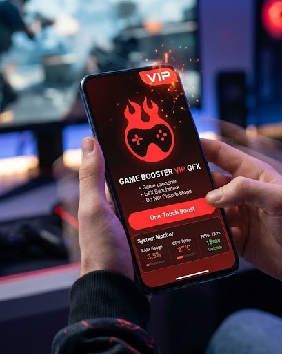 Game Booster VIP GFX 广告素材