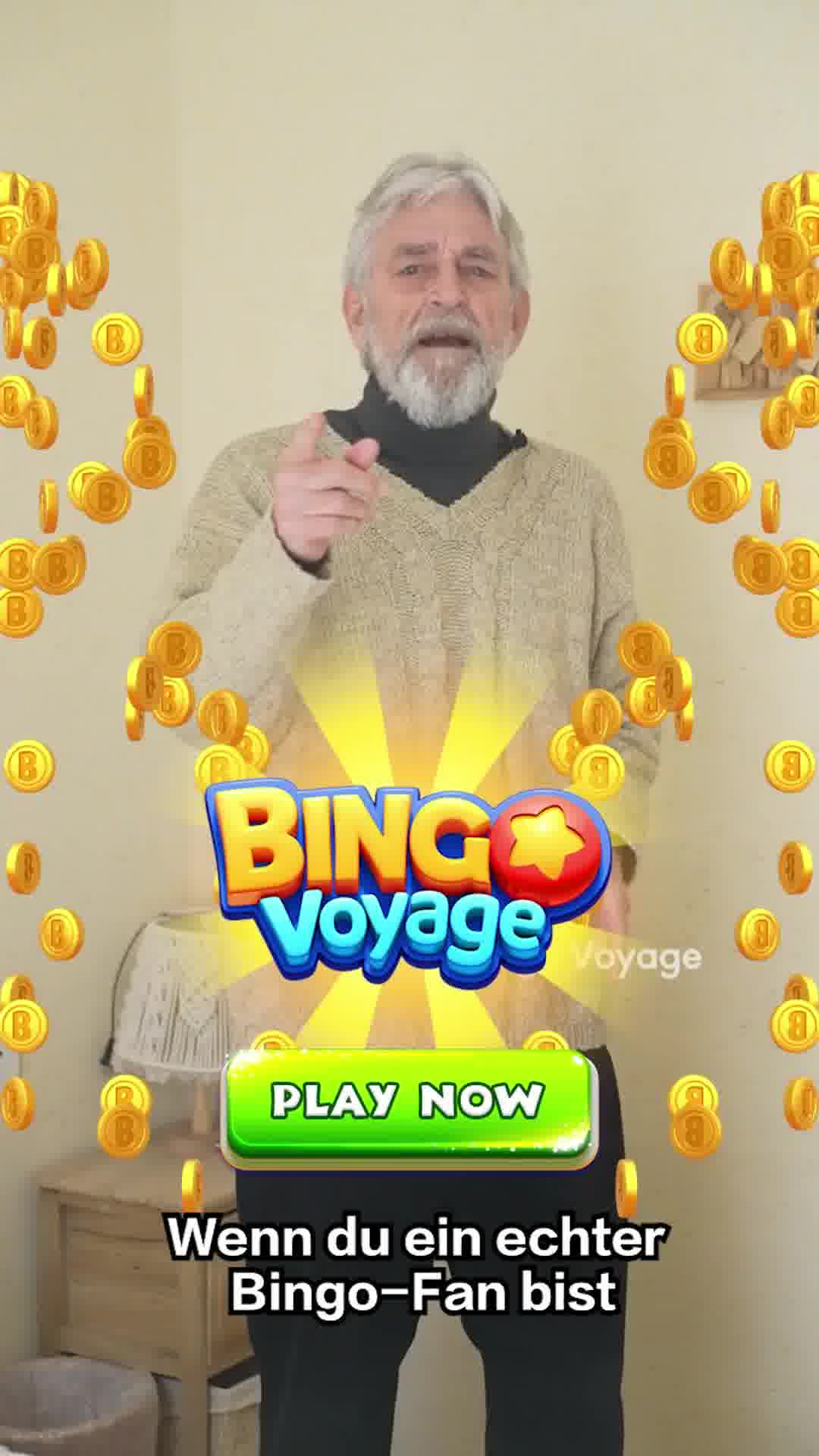 Bingo Voyage - Live Bingo Game advertising creative