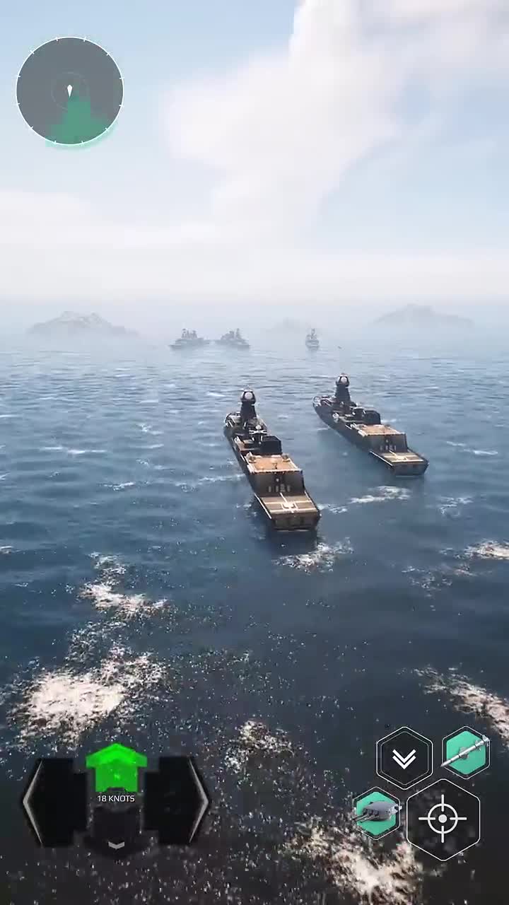 Modern Warships: Naval Battles ad creative