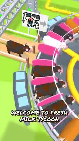 Fresh Milk Tycoon 广告创意