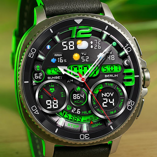 PER32 Ultra Hybrid Watch Face 广告素材
