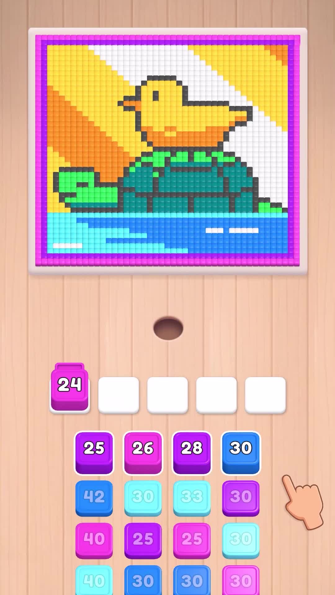 Food Hunt: Pixel Puzzle 广告素材