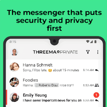 Threema. The Secure Messenger 广告素材