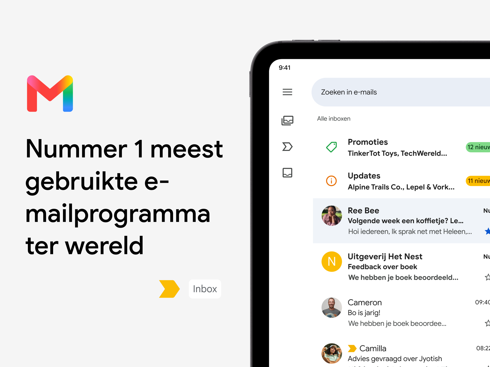 Gmail – email by Google 广告素材 1
