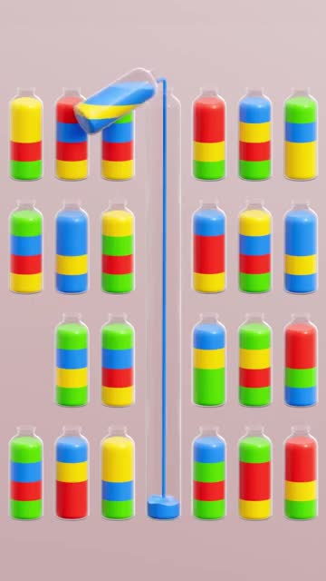 Water Sort: Color Match 广告素材