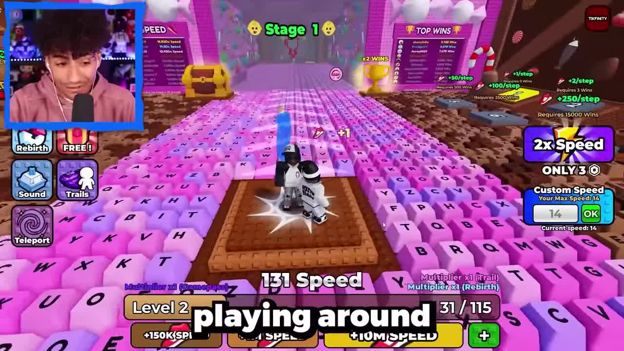Keyboard Obby: ASMR Speed Run 广告素材