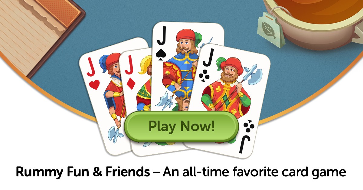 Rummy Fun & Friends advertising creative
