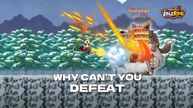 MapleStory : Idle RPG advertising creative