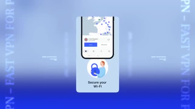 NordVPN – fast VPN for privacy advertising creative