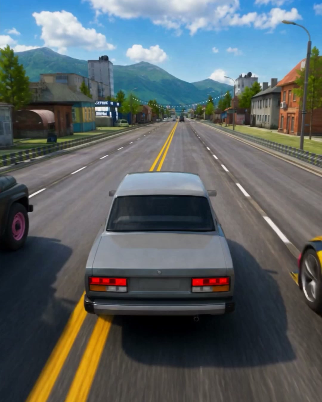 Traffic Racer Open World 广告素材