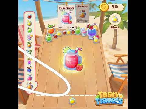 Tasty Travels: Merge Game 广告素材