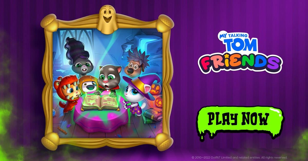My Talking Tom Friends advertising creative