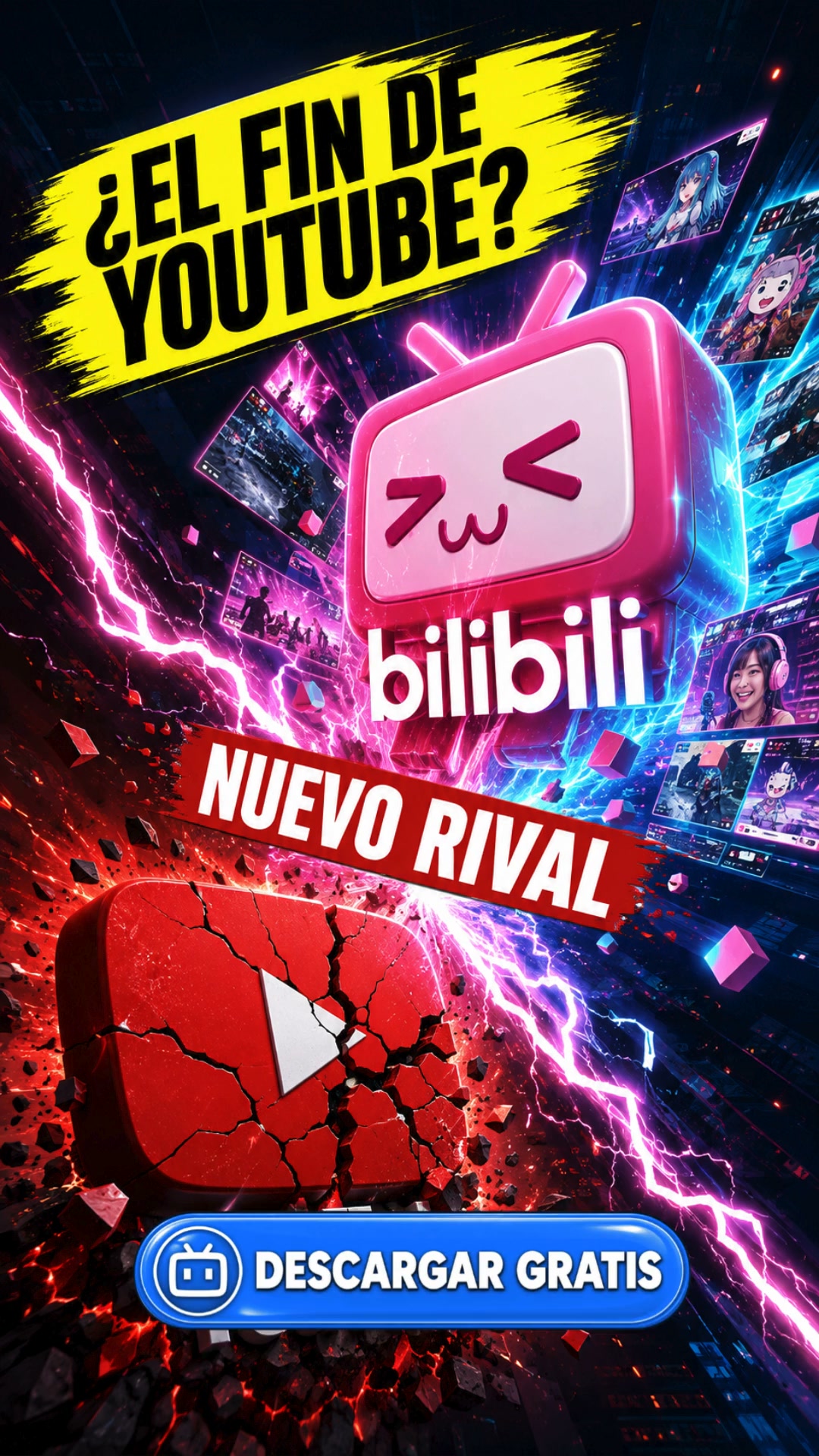 BiliBili-Anime，videos advertising creative